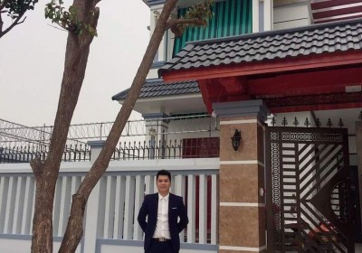Công trình nhà ở 2 tầng mái thái gia đình anh Tuấn Thị trấn Tân Phong,huyện Quảng Xương,Thanh Hoá